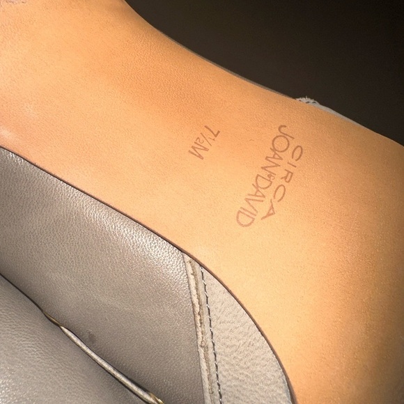 Circa Joan & David Cjavanta Neutral Taupe Pumps Heel Shoes Luxury Collection - Picture 6 of 8